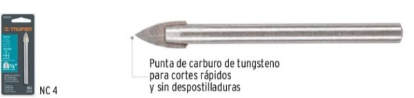 BROCA VIDRIO 1/4