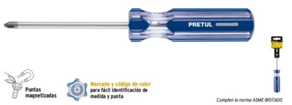 DESARMADOR CRUZ 1/4 X 6