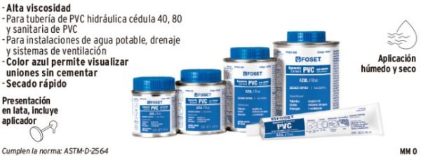 PEGAMENTO PVC 145 ML AZUL