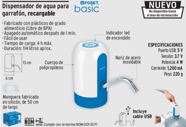 DISPENSADOR DE AGUA