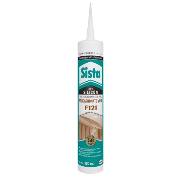SILICON TRANSP 300 ML F121